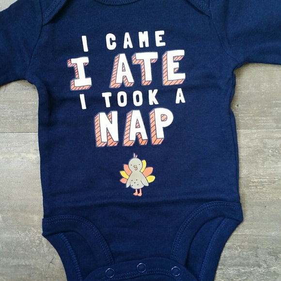 NWT Carter's 2-Pc Thanksgiving Bodysuit Pant Set - Picture 3 of 4